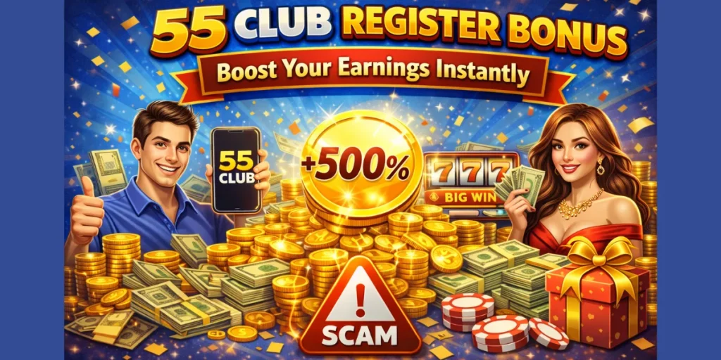 55 Club Register Bonus