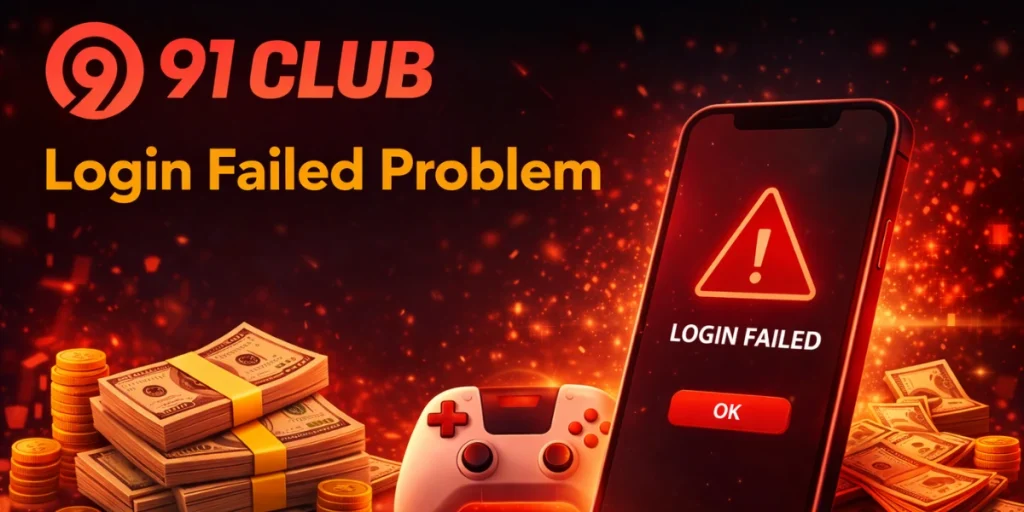 91 Club Login Failed Problem